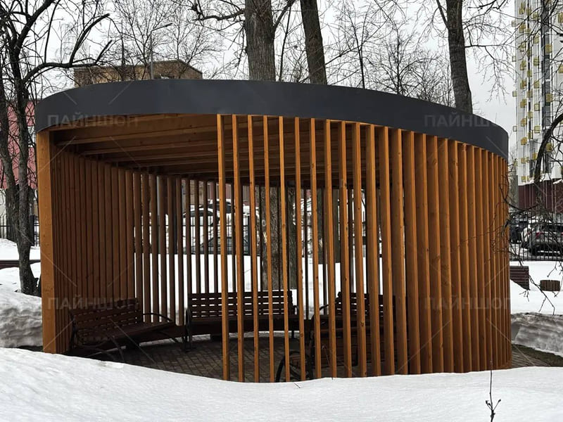 Как реализуется «Супрематизм» в создании идеальной беседки. От идеи до реализации